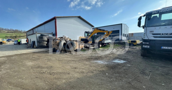Hala industriala de vanzare acces direct din DnE1 in Cristi