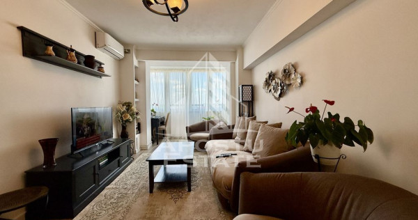 Apartament 3 camere, renovat, vedere panoramica, zona Sim...