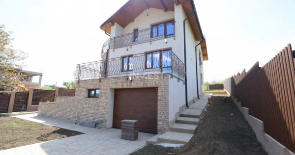 Vilă finalizată, disponibilă cu 600 sau 1000 mp teren, Re