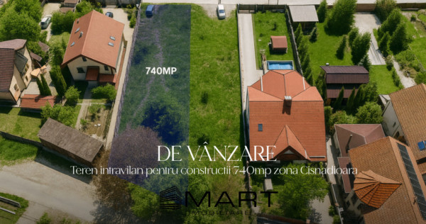 Teren intravilan cu utilitati Sub-Cetate - Cisnadioara