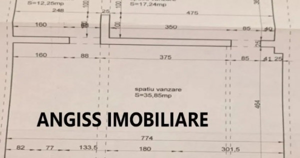 Inchiriem spatiu str Isaccei 60mp