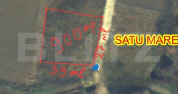 Teren extravilan, de vanzare, 900 mp zona Ratu Mare