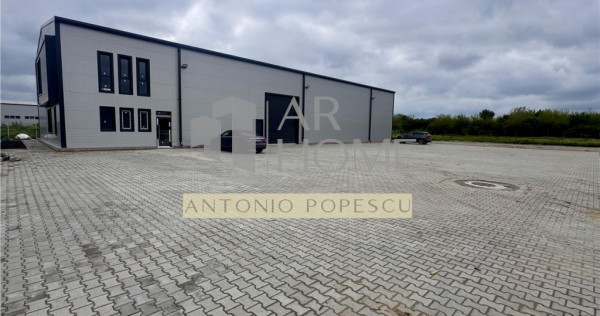 Hala industriala constructie noua, in Tatarani, la 10 minute