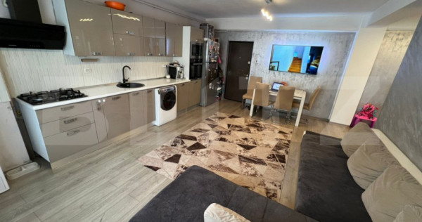 Apartament 2 camere, mobilat utilat, Et 1, zona Florilor