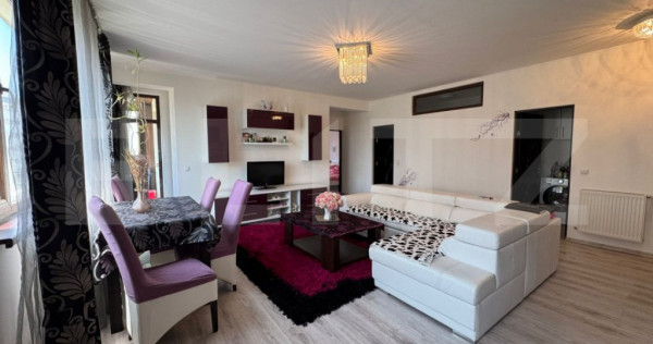 Apartament de vanzare, cu 3 camere, modern, 75 mp, parcare,