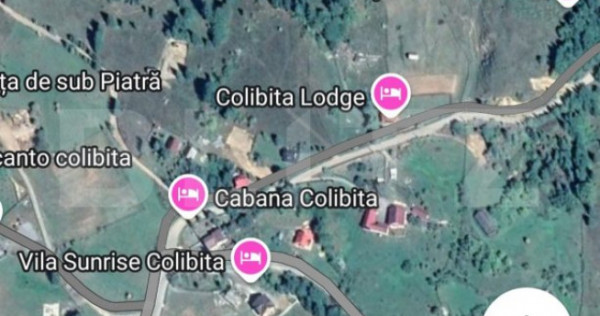 Teren extravilan Colibita (29 ari) situat la coada lacului