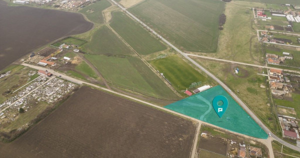 Teren construibil de investiţii în Caporal Alexa