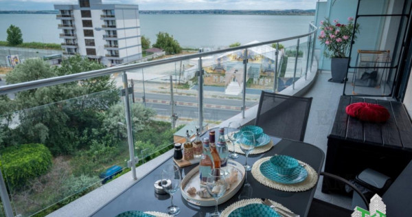 Apartament 2 camere, 50m de plaja , mobilat/utilat,lux, mode