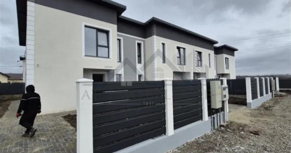 Valea Lupului, case insiruite P Et. su=101mp. teren 200mp.