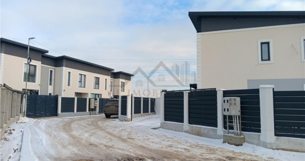 Valea Lupului, case insiruite P Et. su=101mp. teren 160mp. (