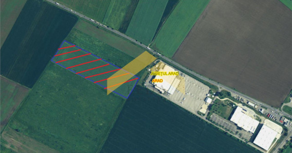 Teren 40,000 mp intravilan de zona Metro