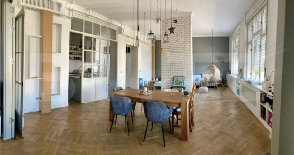 Apartament de vanzare cu 3 camere, 120 mp, zona Dorobantilor
