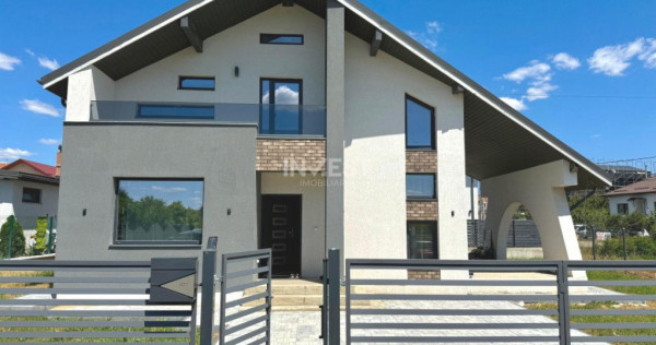 Vilă de v&acirc;nzare cu design deosebit &icirc;n cartierul Bucium