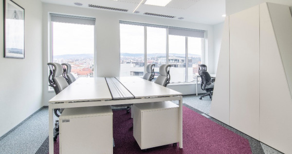 Spațiu de birou privat pentru 2 persoane în Regus Central Business