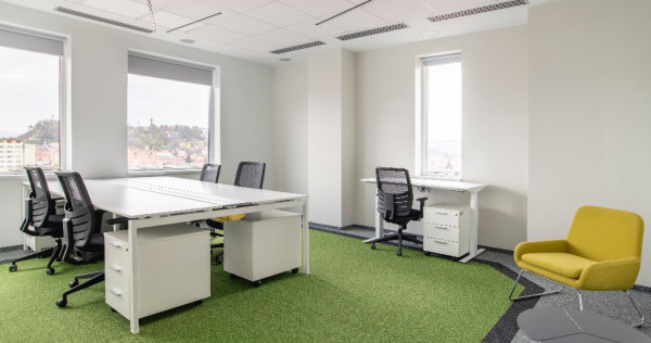 Spațiu de birou privat pentru 5 persoane în Regus Central Business