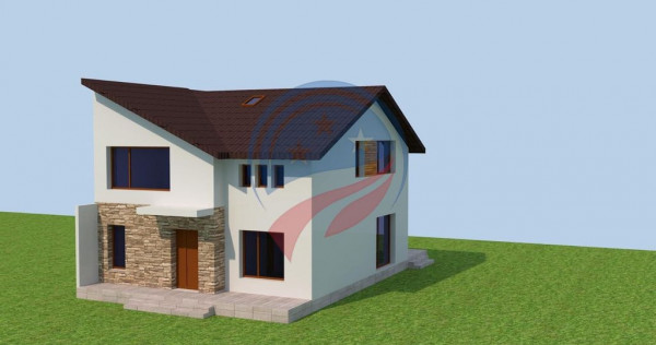 Casă tip duplex la gri &icirc;n zona Damila &ndash; pregătită p...