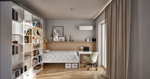 Apartament cu 1,5 camere în zona Confecții