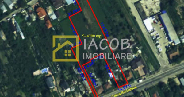 Teren intravilan, Calea Barladului, Bacau