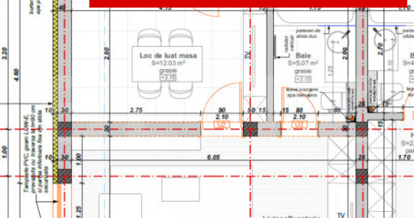 Apartament cu 2 camere, 41,91 mp + balcon 7,6 mp, zona Hotel