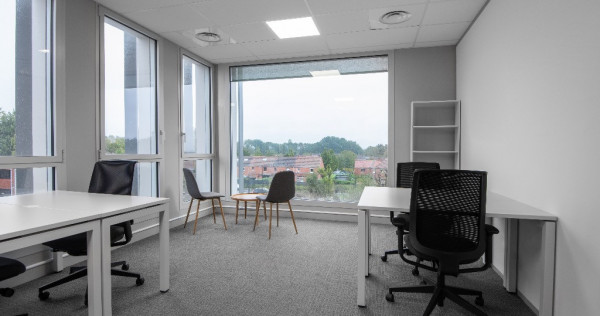 Spațiu de birou privat pentru 4 persoane în Regus Green Gate