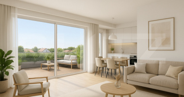 Penthouse de vanzare cu 3 camere, cu terasa panoramica, zona