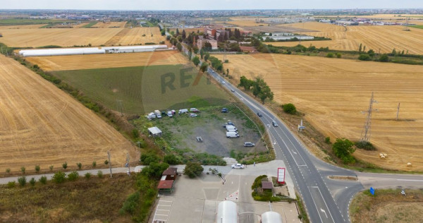 Teren 4200 mp, poziție strategică, utilități, Centura...