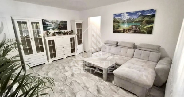 Apartament 2 camere, renovat, centrala prorpie, zona Damb...