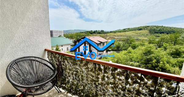 Apartament 2 camere, gradina si terasa panoramica, Bucium Ia