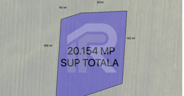 TEREN INTRAVILAN 20154 MP NOD AUTOSTRADA 1 DECEMBRIE