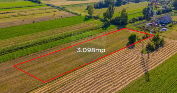 COMISION 0% Teren 3098 mp Brasov / Stupini