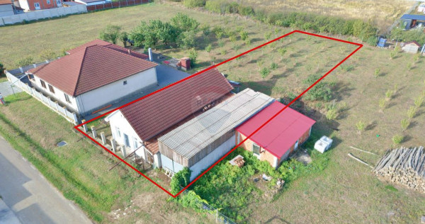 Casă cu 2 camere de vânzare loc. Frumușeni, jud. Arad