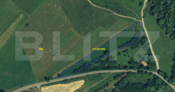 Teren extravilan 5008 mp, in Iara