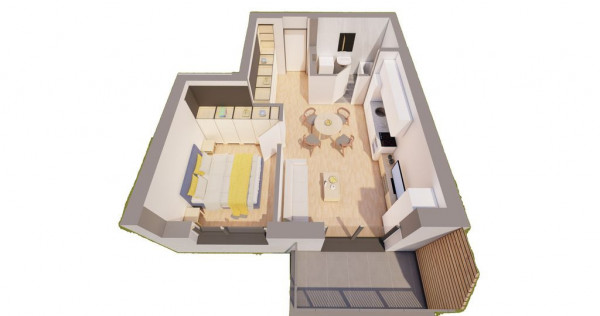 Apartament 2 camere NOUL BLOC R39 COMISION 0 ARED lânga AFI