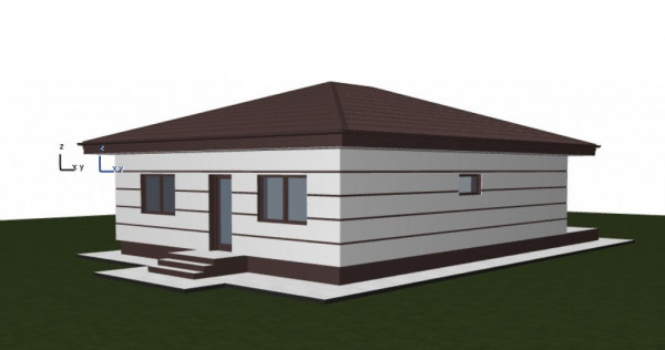 140000euro! Casa individuala moderna, 2 bai, beci,debara!