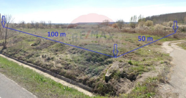 Teren 4,950mp Almaj / DE 70 / zona Depozit ROMPETROL