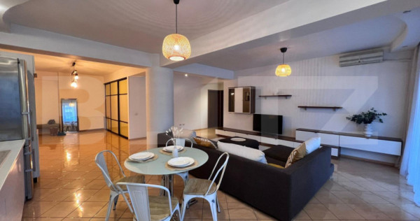 Apartament 3 camere, 110mp, mobilat si utilat, zona Ciuperca