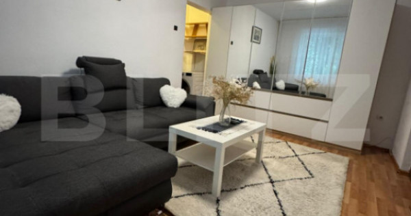 Apartament cu 2 camere, 35 mp, zona Banc Post