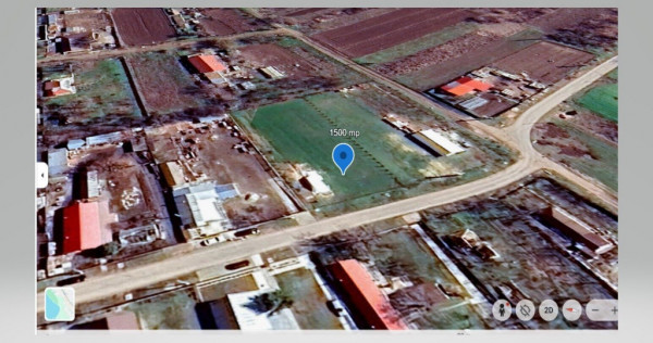 Teren intravilan 1500mp, sat Florica, comuna Ileana, județul Călărași