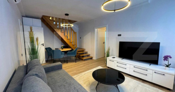 Apartament 3 camere decomandate, Centru, 90 mp, parcare, cur