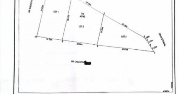 9 MAI- TEREN INTRAVILAN , 3 LOTURI