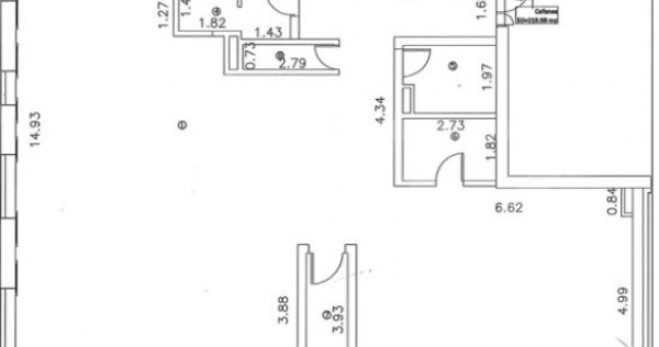 Spațiu comercial alimentație publică, 220 mp, zona Tăiet