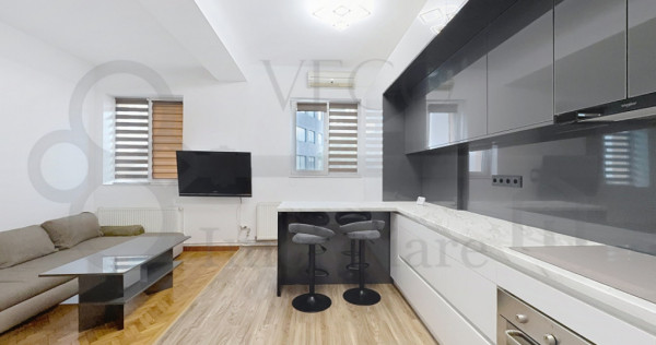 2 dormitoare decomandate+living, 58 mp, renovat - Centru