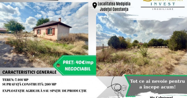 Fermă în Medgidia, zona Tortomanu