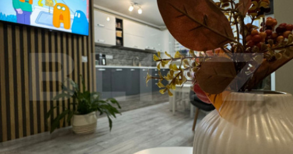 Apartament modern, 3 camere, 64 mp, etaj intermediar, zona S