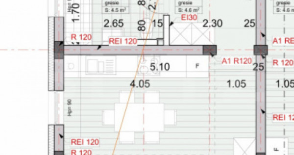 Apartament 2 camere, 53 mp utili, balcon 5,50 mp, Giroc