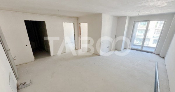 De vanzare apartament cu 2 camere semifinisat Baza Sportiva