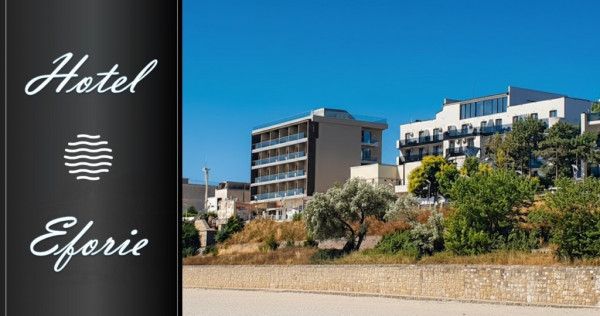 Hotel nou in Eforie Nord | Primul rand la Mare | 37 unitati