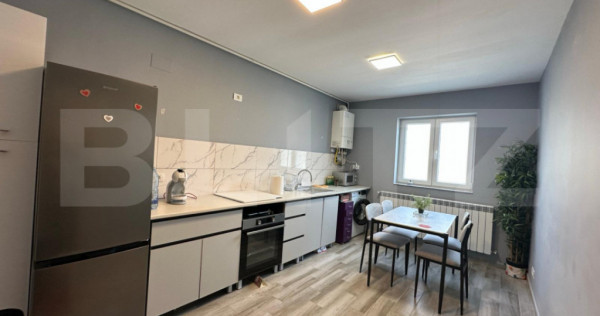 Apartament de v&acirc;nzare cu 2 camere, etaj intermediar 45 mp -