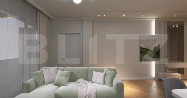 Penthouse nou modern, 3 camere, centrala proprie+panouri fot