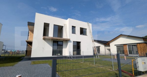 Duplex 129 mp, teren 240 mp, la 10km de Cluj